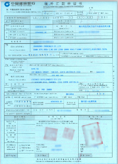 代理进口付汇